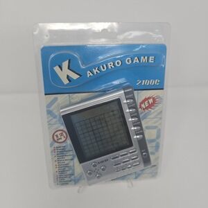 NEW Kakuro Electronic Hand Held Game Ultimate 12 in 1 Senario Entertainment